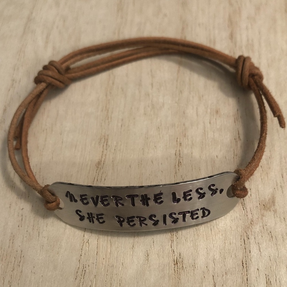 Nevertheless, she persisted